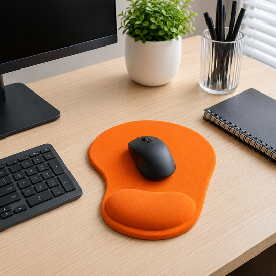 Ergonomic Memory Foam Wrist Rest Mouse Pad
