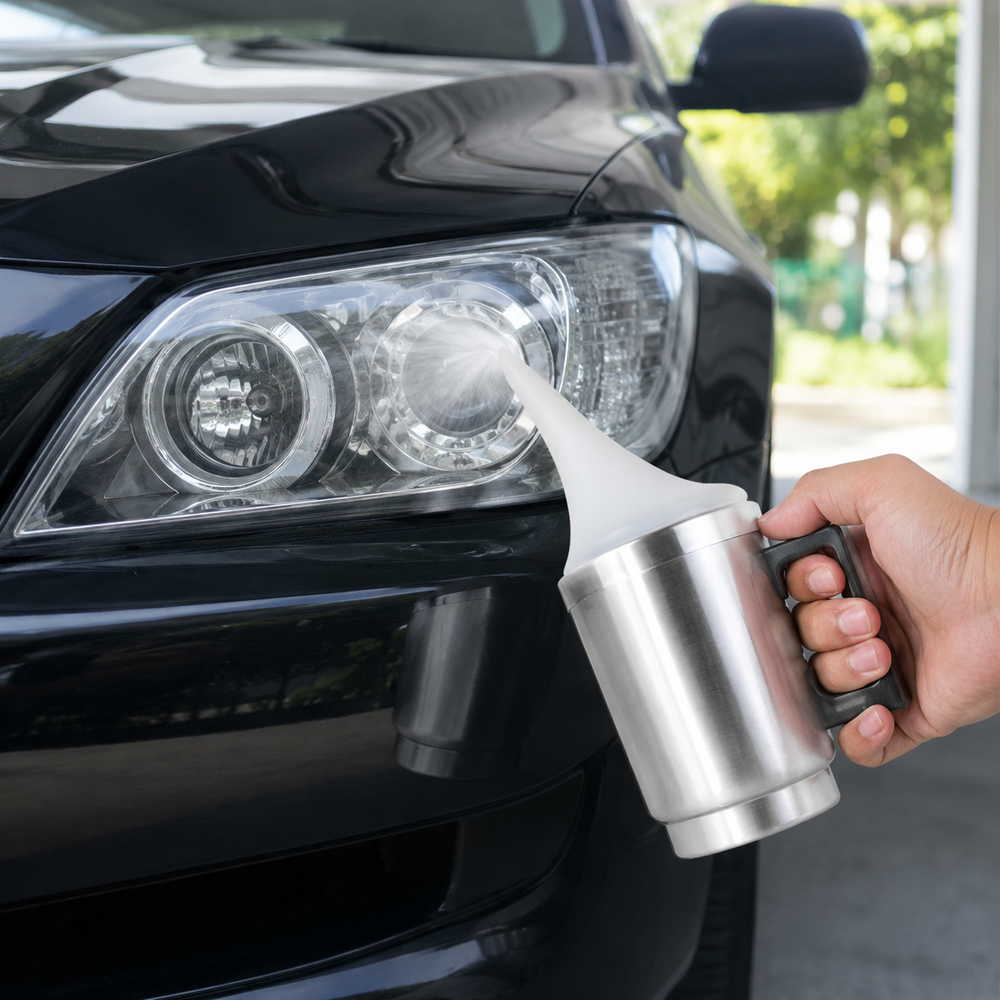 Car Headlight Restoration & Polishing Kit