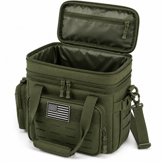 Expandable Tactical Insulated Lunch Cooler Bag