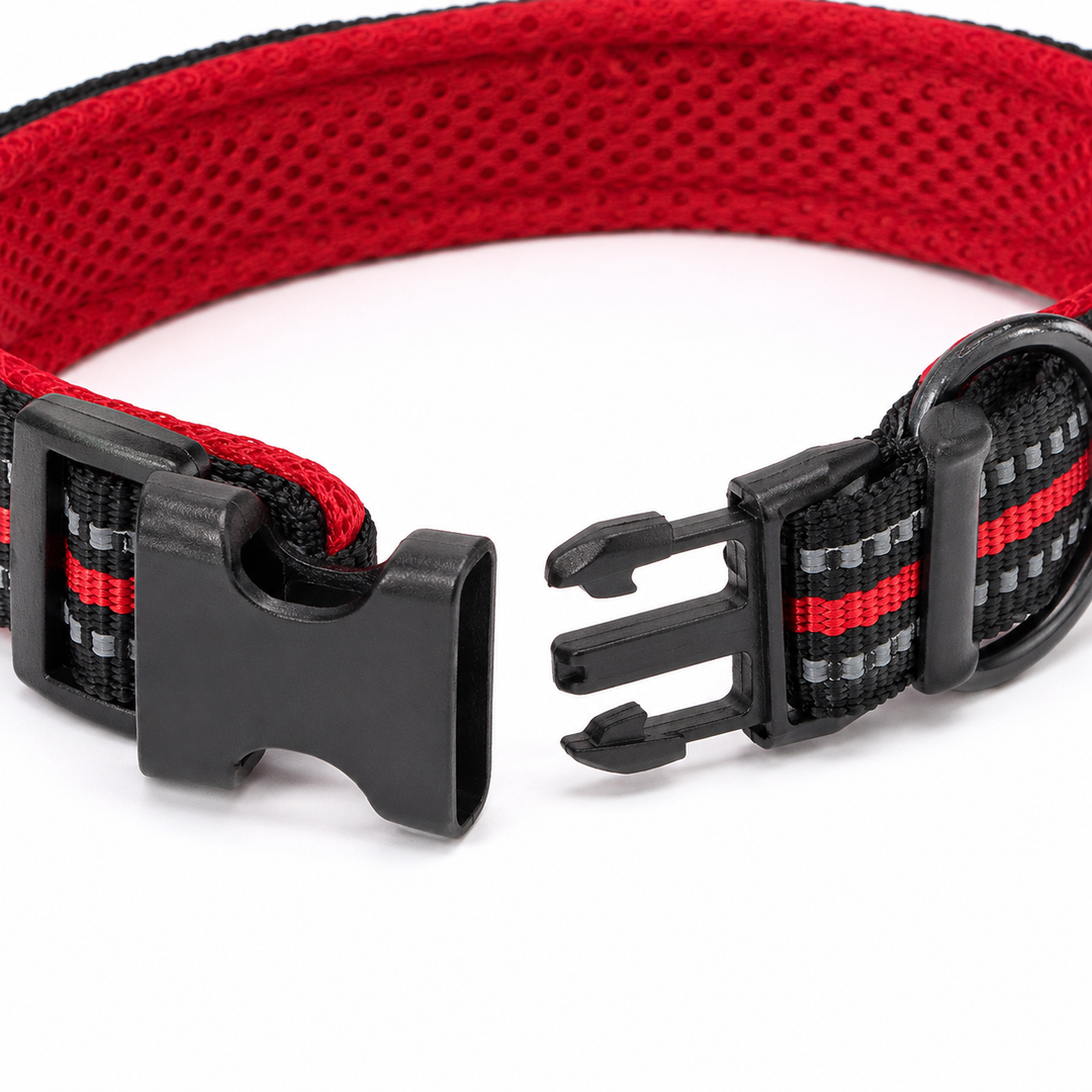 Truelove Padded Reflective Adjustable Dog Collar