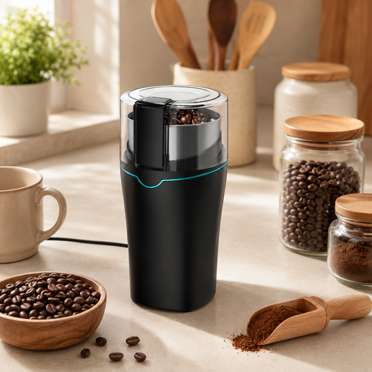 300W Electric Coffee Grinder with Removable Stainless Steel Cup