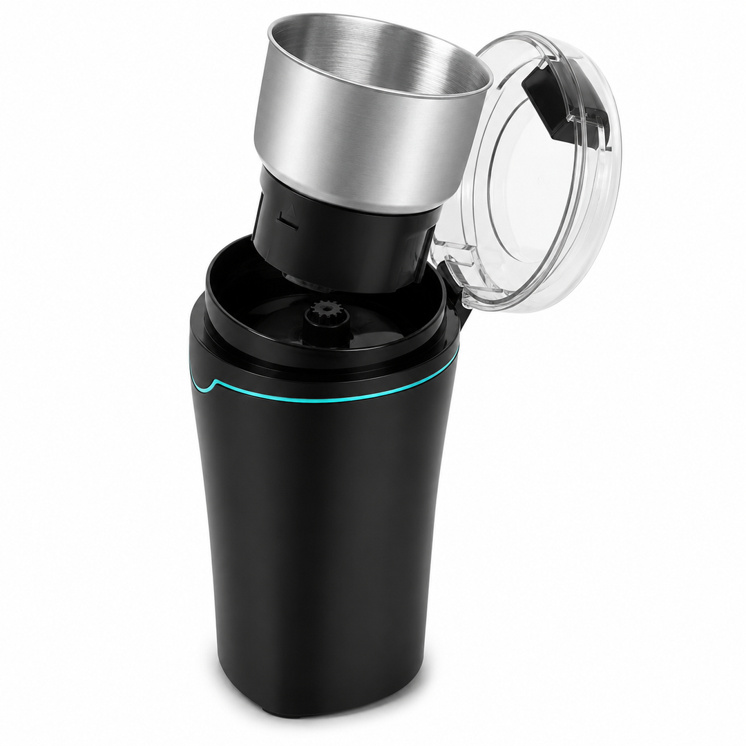 300W Electric Coffee Grinder with Removable Stainless Steel Cup