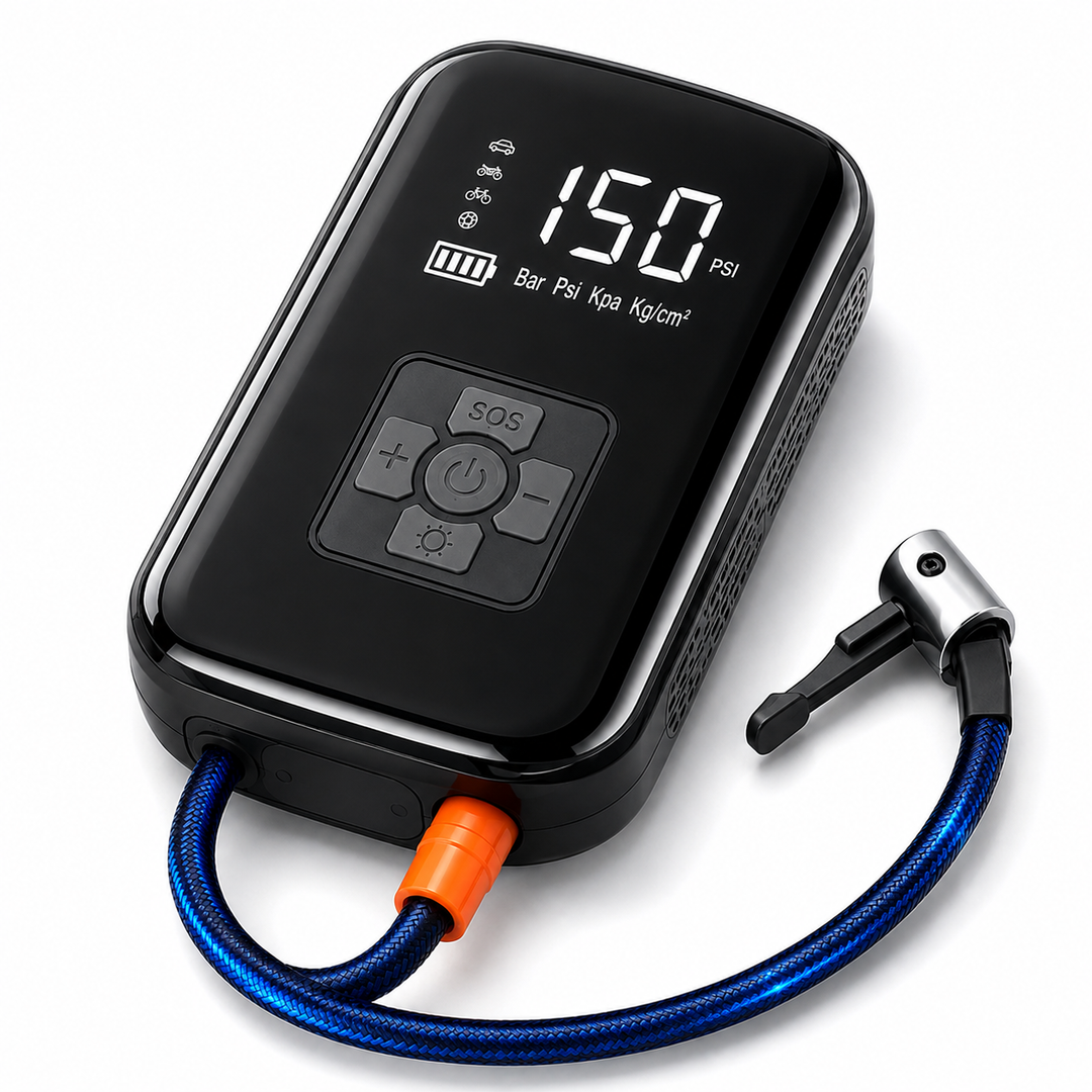 Portable 150 PSI Wireless Tire Inflator Air Pump