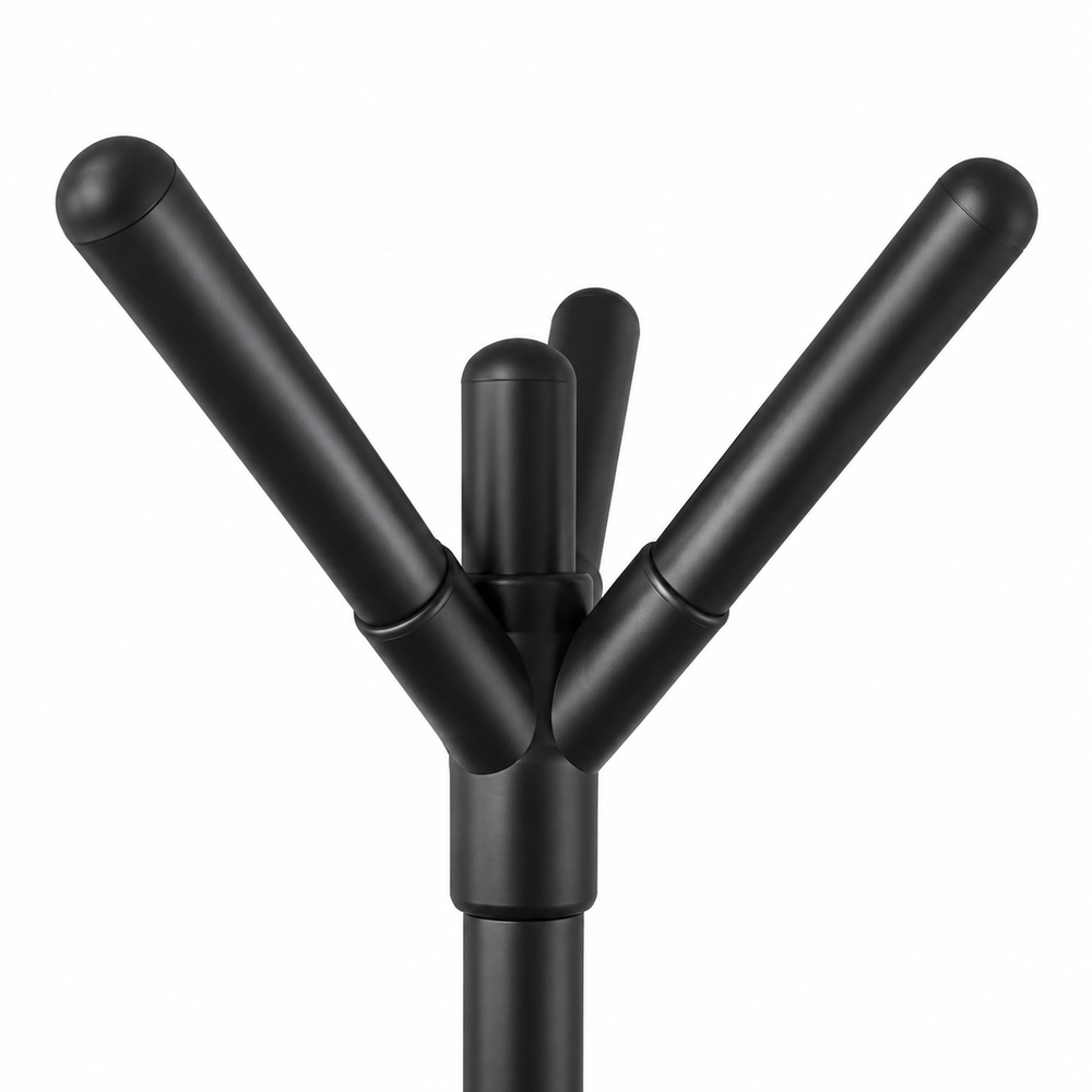 Modern Freestanding Coat Rack with 9 Hooks