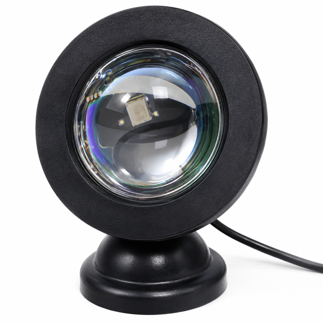 Sunset Projection Lamp with Remote – 16 Color LED Mood Light
