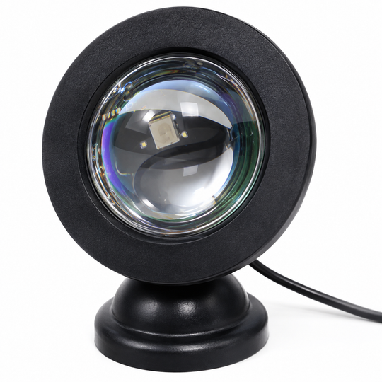 Sunset Projection Lamp with Remote – 16 Color LED Mood Light