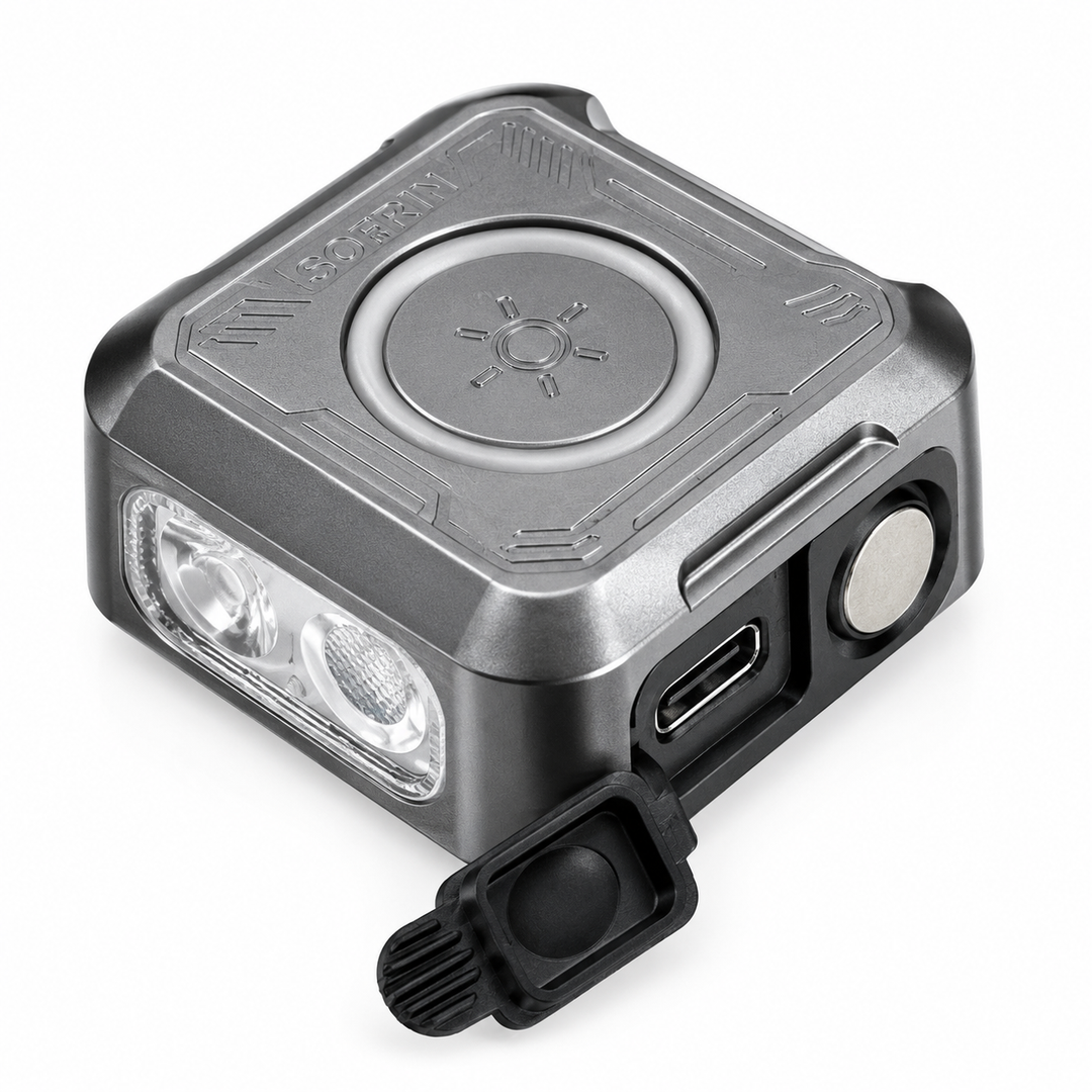 Sofirn SE1 Mini EDC Rechargeable Flashlight with UV &amp; RGB Ring