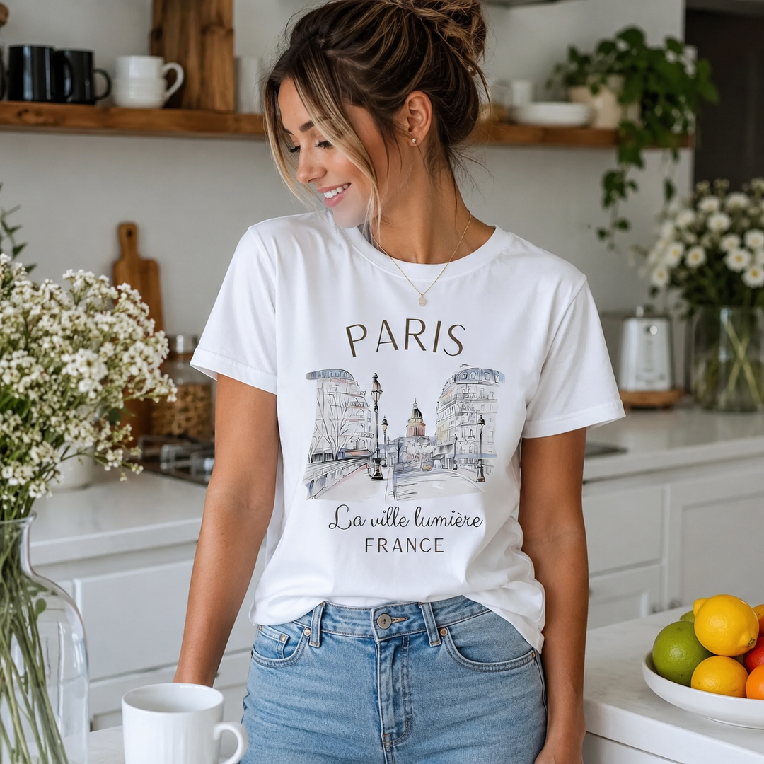 Paris Graphic Print Women&