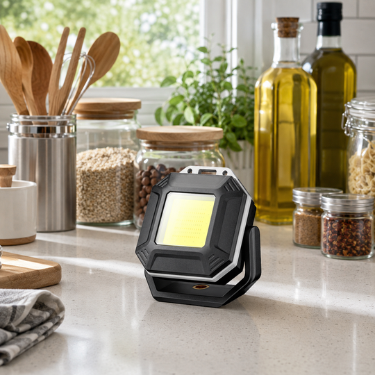 Rechargeable COB LED Work Light with Magnetic Base