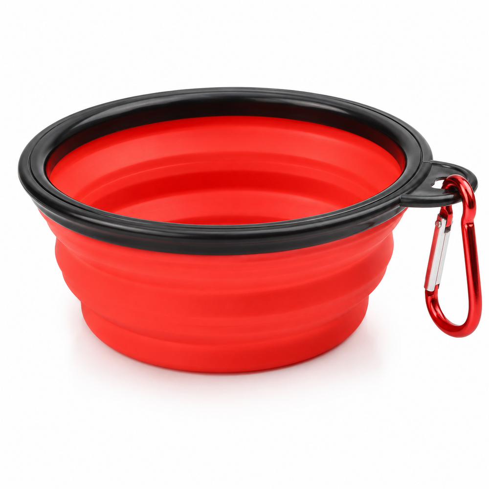 Collapsible Portable TPR Pet Travel Bowl