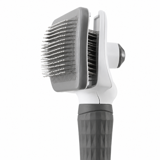 Self Cleaning Pet Slicker Brush for Dogs &amp; Cats