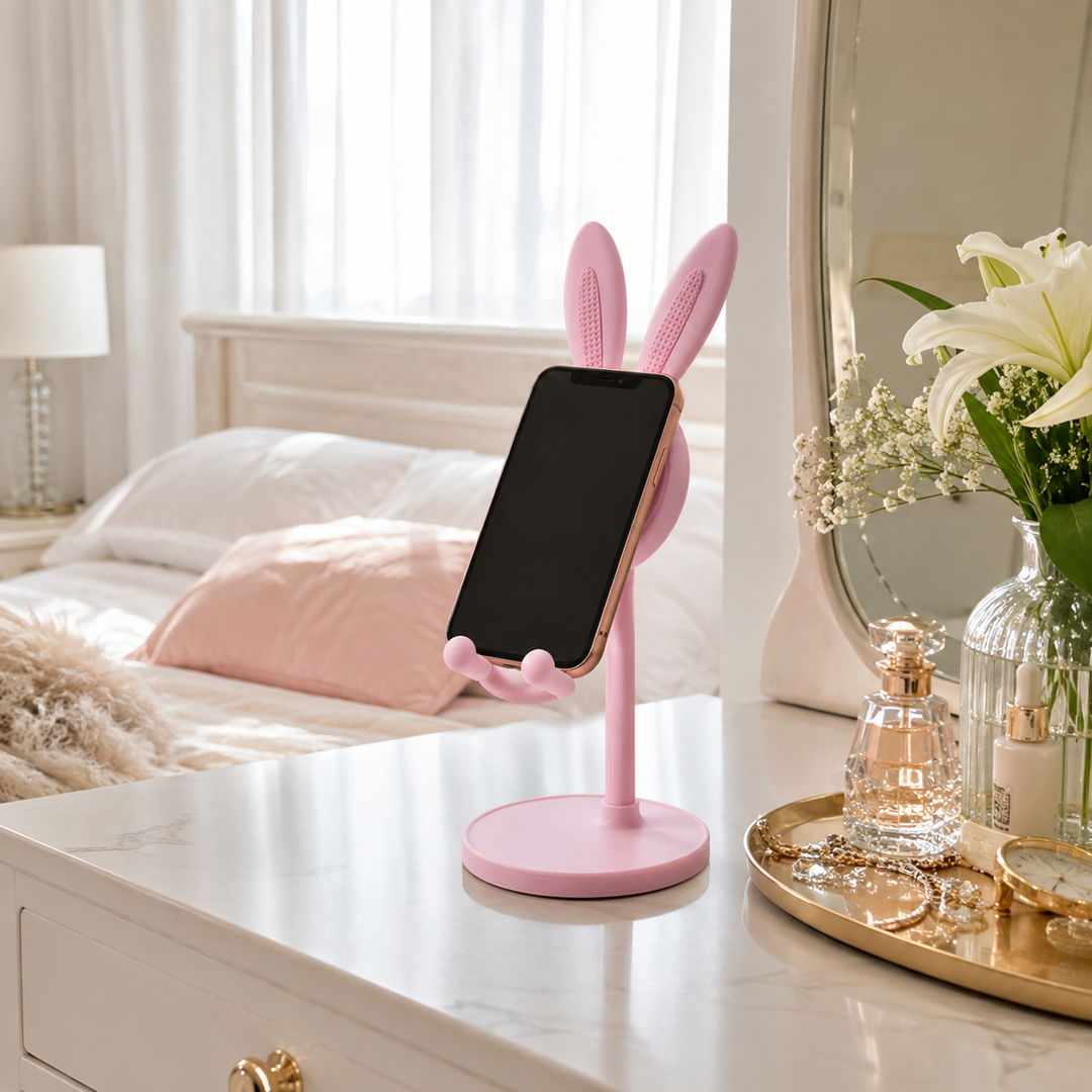 Cute Bunny Adjustable Phone &amp; Tablet Stand