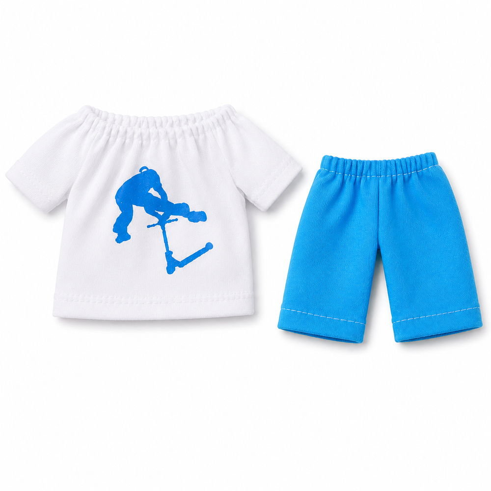 Mini Finger Skateboard & Scooter Play Set
