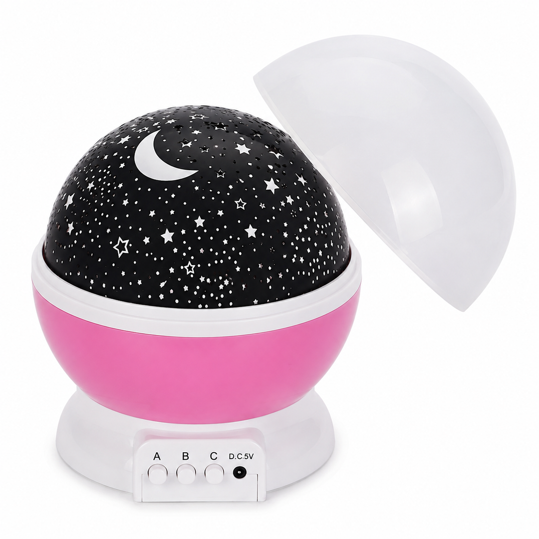 Star &amp; Moon Projection Lamp for Room Decor