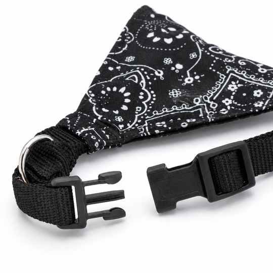 Adjustable Polyester Bandana Collar for Cats