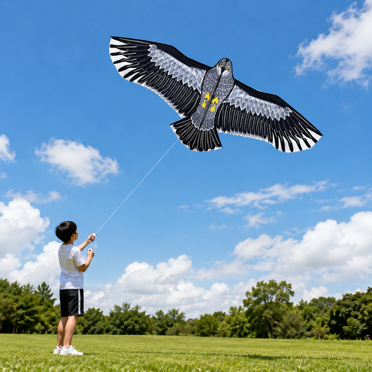 185cm Eagle Kite with Handle &amp; 30m Flying Line