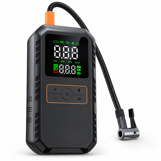 4-in-1 Car Jump Starter with 150 PSI Air Compressor