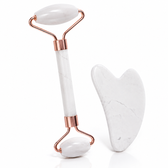 Facial Massage Roller &amp; Scraping Board Set