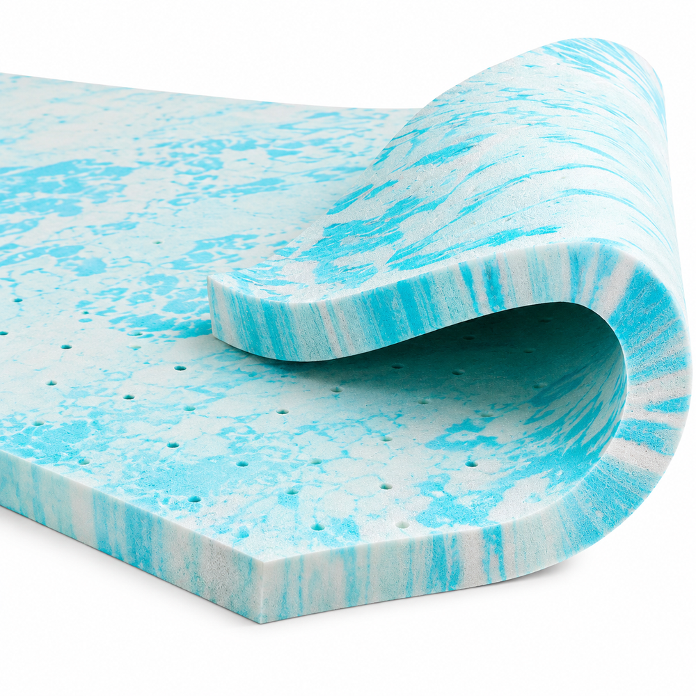 Cooling Gel Memory Foam Mattress Topper