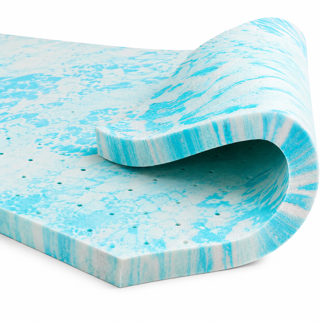 Cooling Gel Memory Foam Mattress Topper