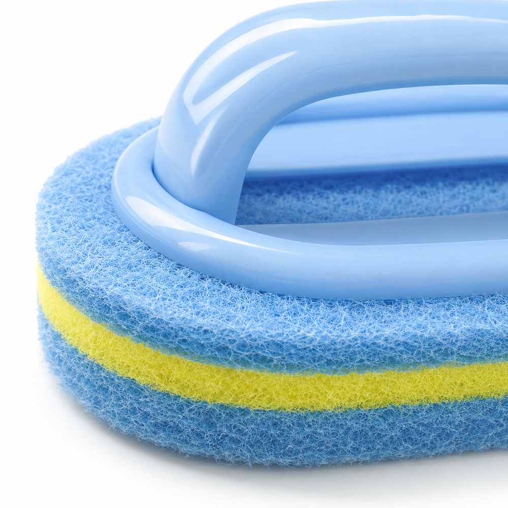 Ergonomic All-Purpose Cleaning Scrub Brush