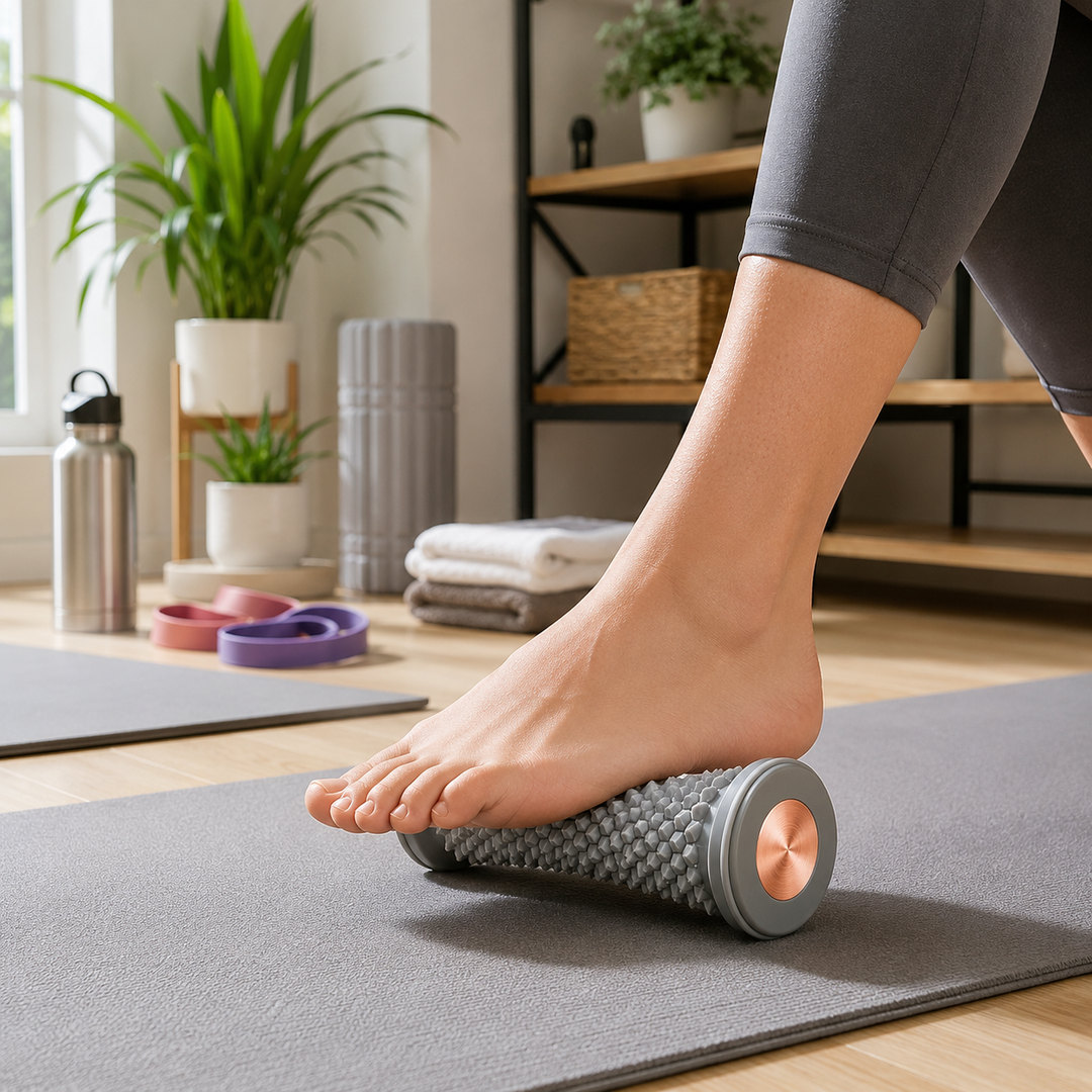 Manual Foot Massage Roller for Plantar Fascia Relief