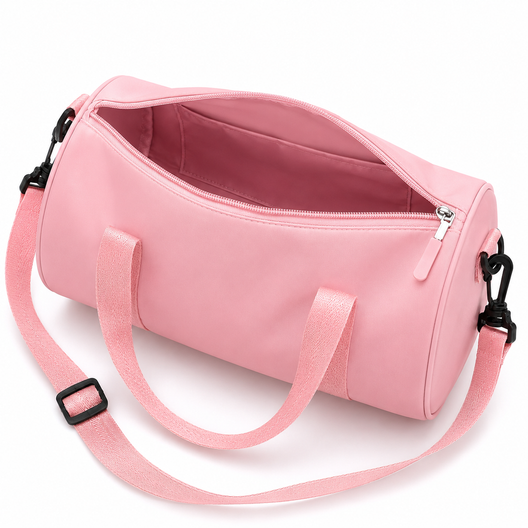 Mini Barrel Gym Duffle Bag with Shoulder Strap