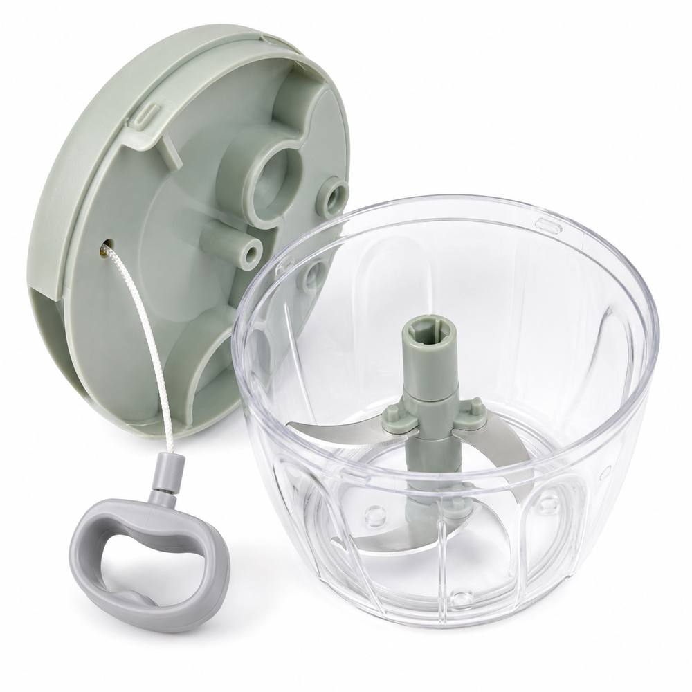 Pull String Food Chopper Vegetable Cutter