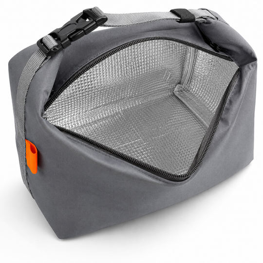 Insulated Oxford Cloth Lunch Bag with Aluminum Foil Lining