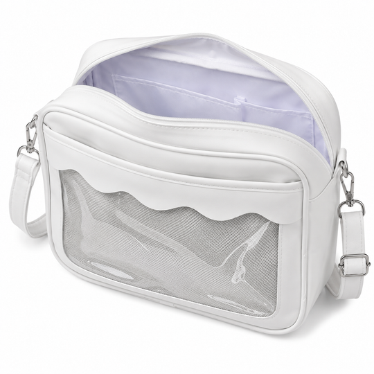 Japanese Ita Messenger Bag with Clear Display Window