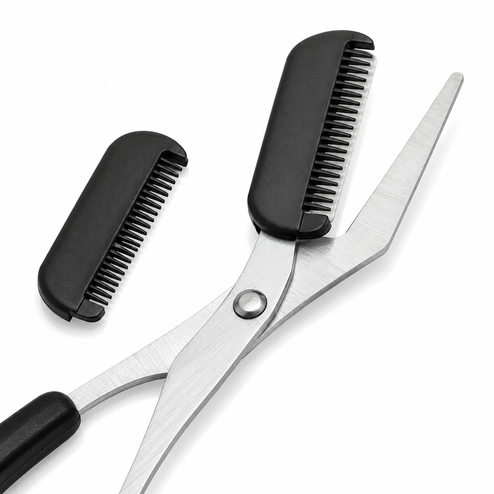 3-Piece Stainless Steel Eyebrow Grooming Kit