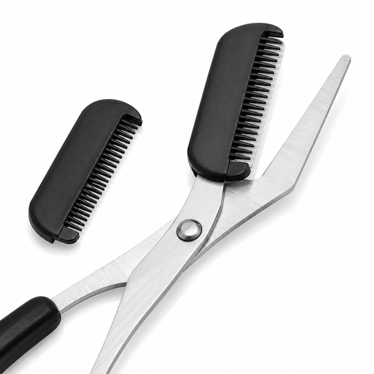 3-Piece Stainless Steel Eyebrow Grooming Kit