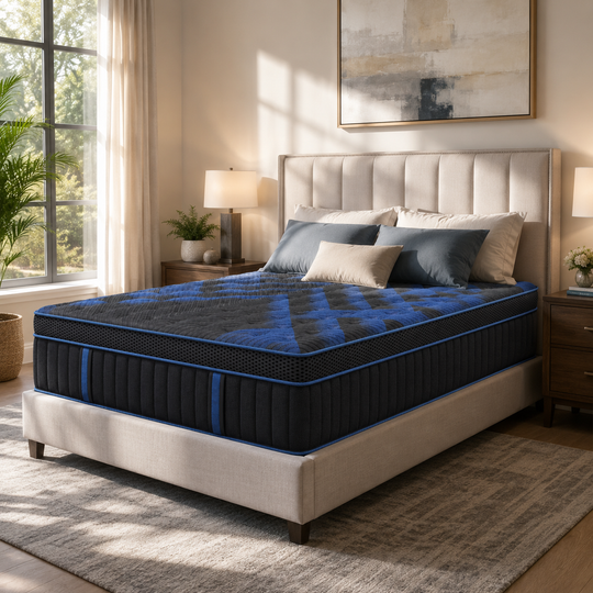 12-Inch Hybrid Memory Foam Mattress Medium Firm