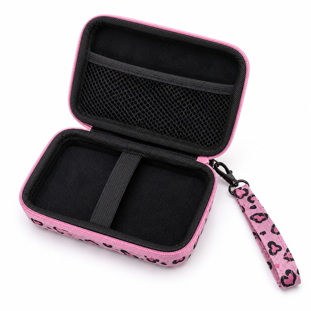 Portable Game Console Carrying Case with Wrist Lanyard