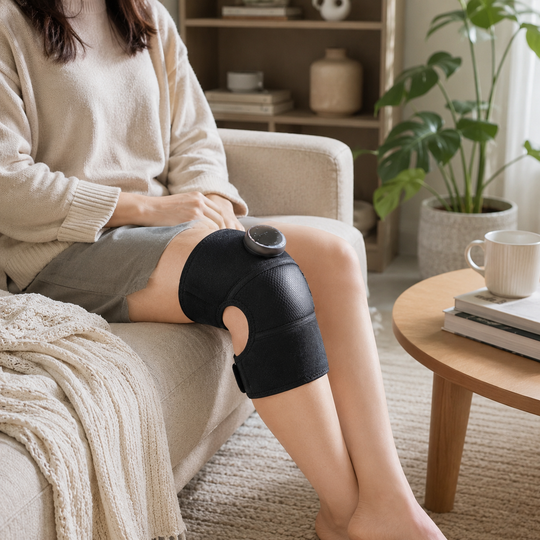 3-in-1 Heated Knee Massager with Vibration