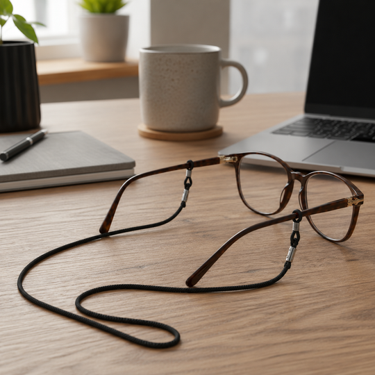 12-Pack Nylon Glasses Chain Lanyards for Eyeglasses &amp; Sunglasses