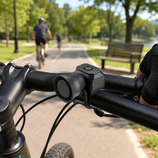 Rechargeable Electric Bike Horn 120dB Waterproof Handlebar Bell