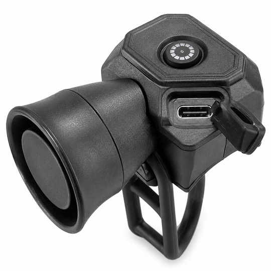 Rechargeable Electric Bike Horn 120dB Waterproof Handlebar Bell