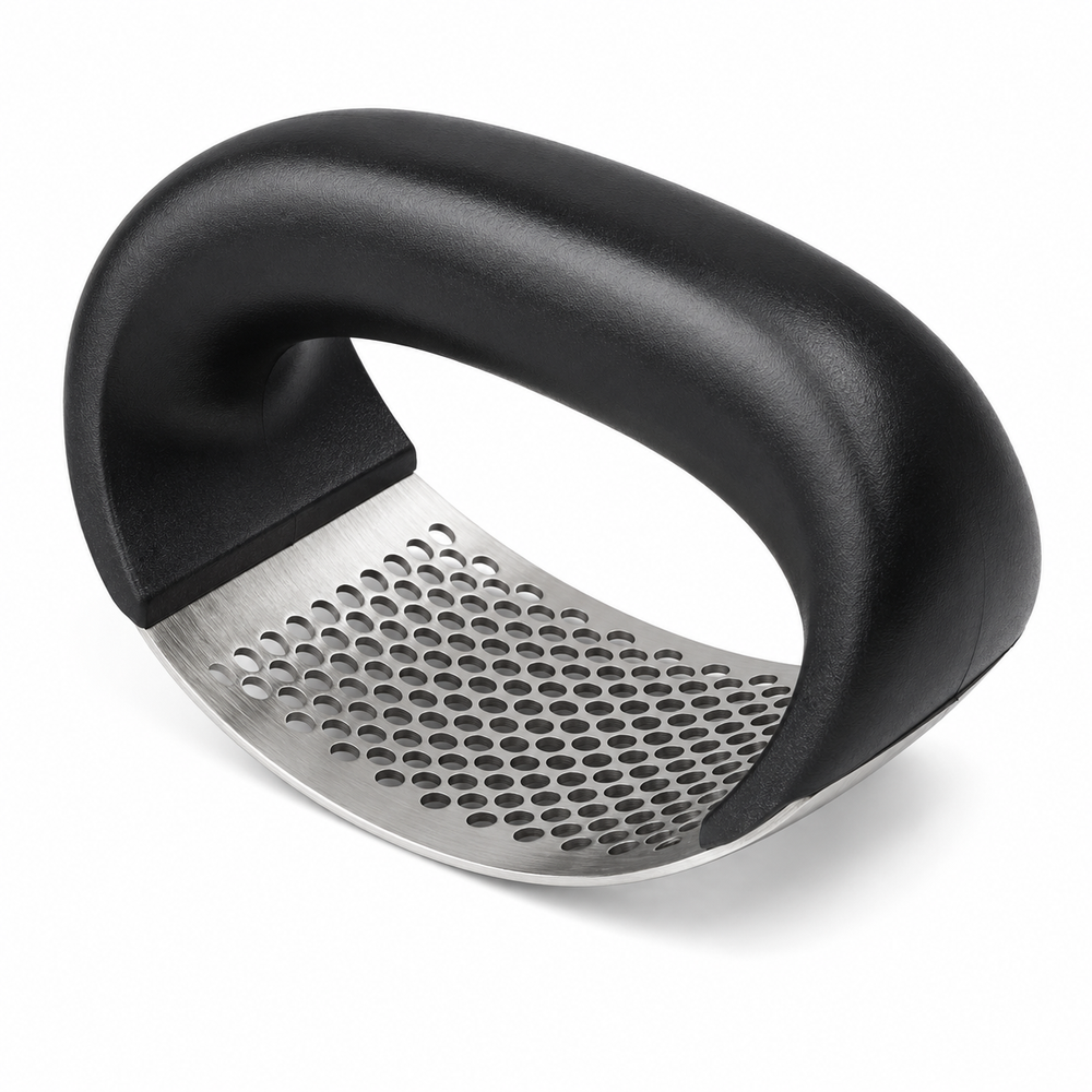 Stainless Steel Garlic Press Rocker Mincer