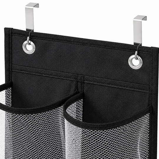 12 Pocket Over the Door Mesh Shoe Organizer with Hooks