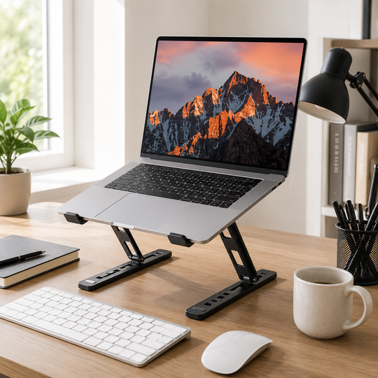 Adjustable Foldable Laptop Stand for Laptops &amp; Tablets