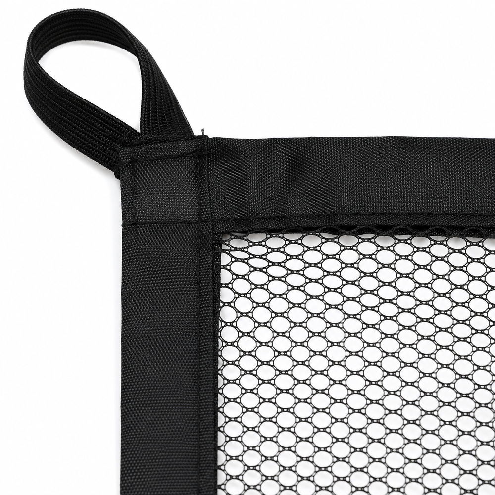 Mesh Pet Safety Gate for Doorways & Stairs with 6 Hooks