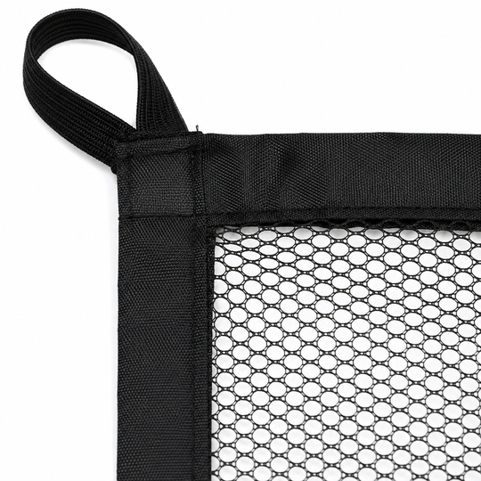 Mesh Pet Safety Gate for Doorways &amp; Stairs with 6 Hooks