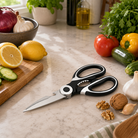 Multifunction Stainless Steel Kitchen Scissors