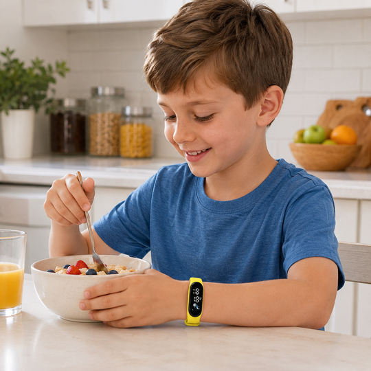 Kids Digital Silicone Sports Watch Bracelet