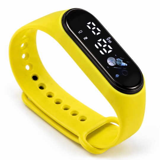 Kids Digital Silicone Sports Watch Bracelet