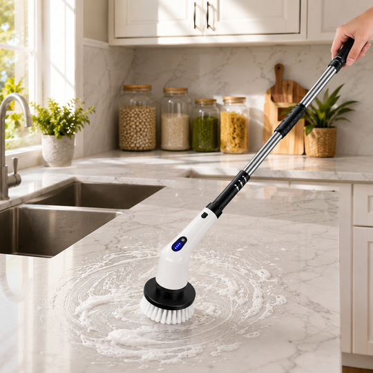 DayPlus Cordless Electric Spin Scrubber 10-in-1 Cleaning Brush