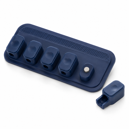 Magnetic Cable Organizer Clip Holder for Desk &amp; Cables