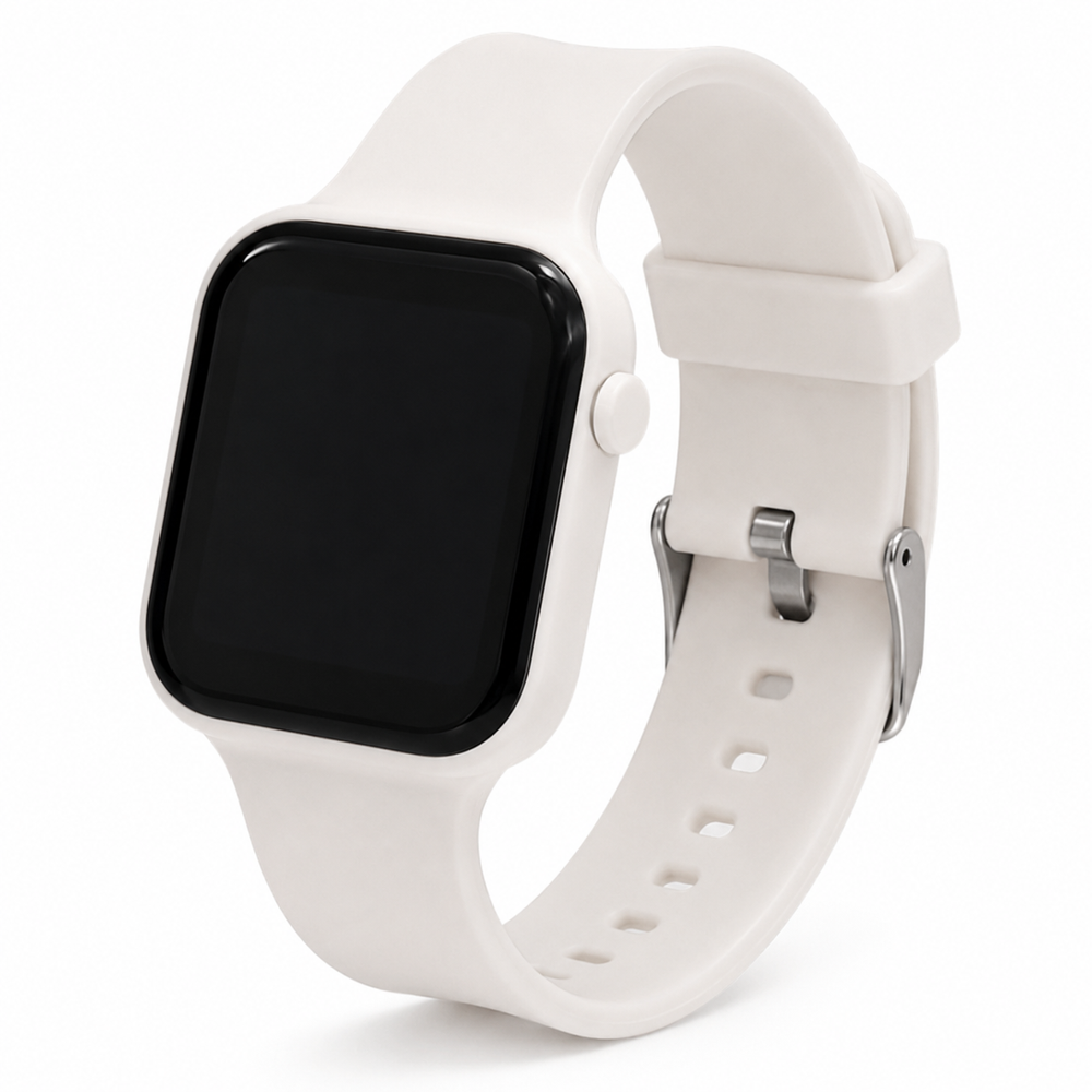 6-Piece Digital Watch & Heart Jewelry Gift Set