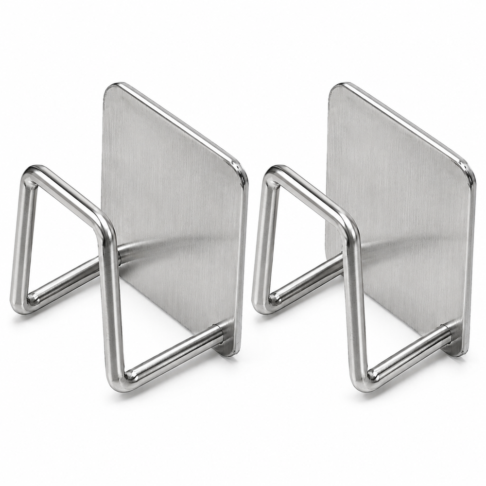 Stainless Steel Wall Mount Cutting Board & Lid Holder